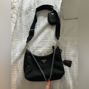 Prada red edition 2005 nylon bag